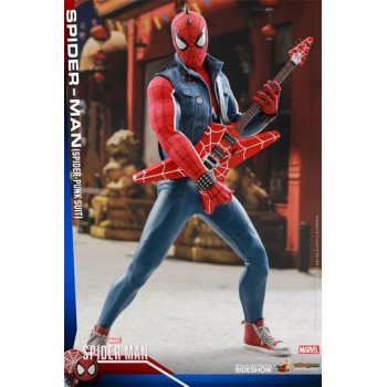 Marvel s Spider-Man Video Game Masterpiece Action Figure 1/6 Spider-Punk 30 cm