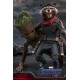 Avengers: Endgame Movie Masterpiece Action Figure 1/6 Rocket 16 cm