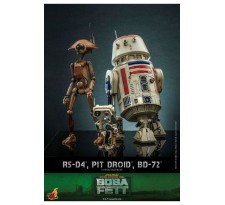 Star Wars The Mandalorian Action Figures 1/6 R5-D4, Pit Droid, and BD-72