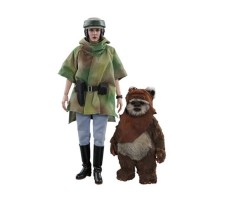 Star Wars Episode VI Movie Masterpiece Action Figure 2-Pack 1/6 Princess Leia & Wicket 15-27 cm