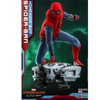 Spider-Man: Far From Home Movie Masterpiece Action Figure 1/6 Spider-Man (Homemade Suit) 29 cm