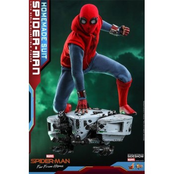 Spider-Man: Far From Home Movie Masterpiece Action Figure 1/6 Spider-Man (Homemade Suit) 29 cm