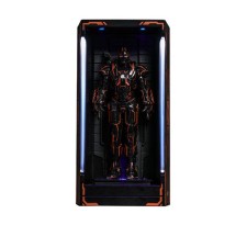 Iron Man 2 MMS Compact Series Diorama Neon Tech War Machine Hall of Armor 12 cm