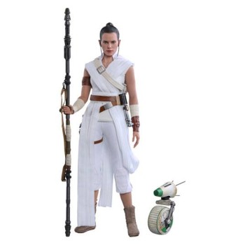 Star Wars Episode IX Movie Masterpiece Action Figure 2-Pack 1/6 Rey and D-O 28 cm