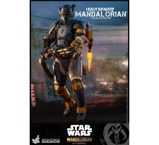 Star Wars The Mandalorian Heavy Infantry Mandalorian 1/6 Figure 41 CM