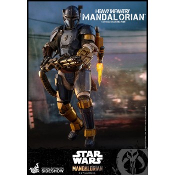 Star Wars The Mandalorian Heavy Infantry Mandalorian 1/6 Figure 41 CM