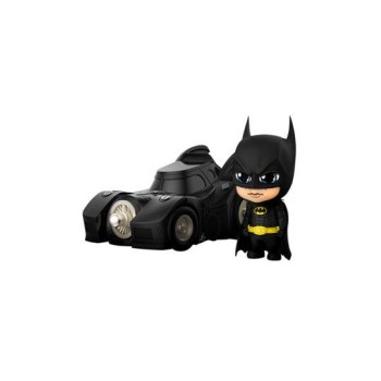 Batman (1989) Cosbaby Mini Figures Batman with Batmobile 12 cm