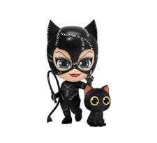 Batman Returns Cosbaby Mini Figures Catwoman with Whip 12 cm