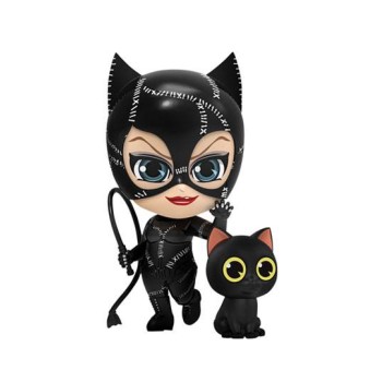 Batman Returns Cosbaby Mini Figures Catwoman with Whip 12 cm