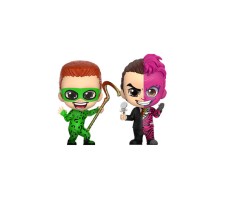 Batman Forever Cosbaby Mini Figure 2-Pack The Riddler and Two-Face 11 cm