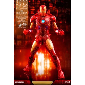 Iron Man 2 MM Action Figure 1/6 Iron Man Mark IV (Holographic Version) 2020 Toy Fair Exclusive 30 cm