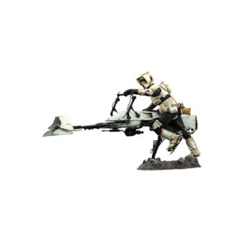 Star Wars The Mandalorian Action Figure 1/6 Scout Trooper & Speeder Bike 30 cm