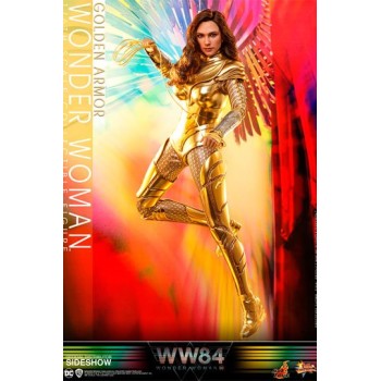 Wonder Woman 1984 Movie Masterpiece Action Figure 1/6 Golden Armor Wonder Woman 30 cm