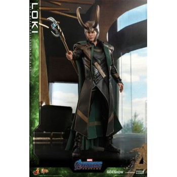 Avengers Endgame Movie Masterpiece Series PVC Action Figure 1/6 Loki 31 cm