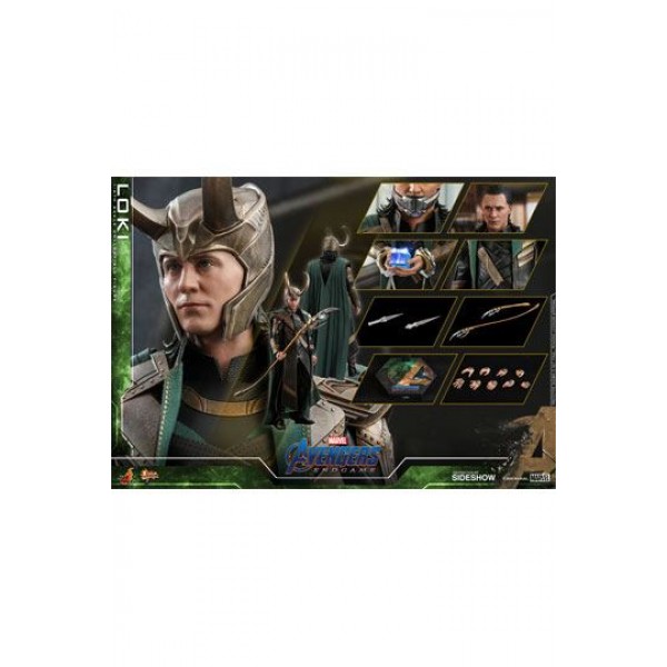 Avengers: Endgame Movie Masterpiece Series PVC Action Figure 1/6 Loki 31 cm