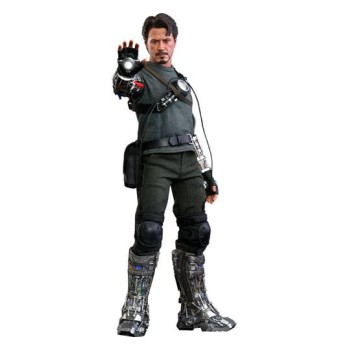 Iron Man Movie Masterpiece Action Figure 1/6 Tony Stark (Mech Test Deluxe Version) 30 cm