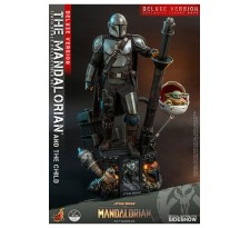 Star Wars The Mandalorian Action Figure 2-Pack 1/4 The Mandalorian and The Child Deluxe 46 cm