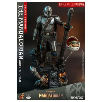 Star Wars The Mandalorian Action Figure 2-Pack 1/4 The Mandalorian and The Child Deluxe 46 cm