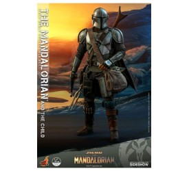 Star Wars The Mandalorian Action Figure 2-Pack 1/4 The Mandalorian and The Child 46 cm