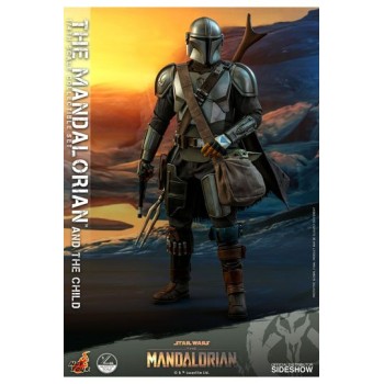 Star Wars The Mandalorian Action Figure 2-Pack 1/4 The Mandalorian and The Child 46 cm