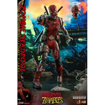 Marvel Zombies Comic Masterpiece Action Figure 1/6 Zombie Deadpool 31 cm