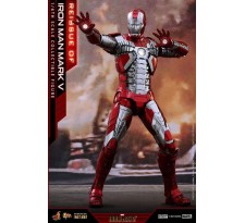 Iron Man 2 Movie Masterpiece Series Diecast Action Figure 1/6 Iron Man Mark V 32 cm