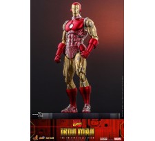 Marvel Comics The Origins Collection Comics Masterpiece Series Iron Man Suit Armor 1/6 Scale Figure 33 cm