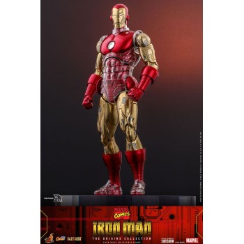 Marvel Comics The Origins Collection Comics Masterpiece Series Iron Man Suit Armor 1/6 Scale Figure 33 cm