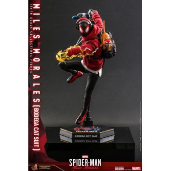 Spider-Man: Miles Morales Videogame Masterpiece Action Figure 1/6 Miles Morales Bodega Cat Suit 29cm