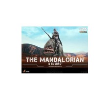 Star Wars The Mandalorian Action Figure 2-Pack 1/6 The Mandalorian and Blurrg 37 cm