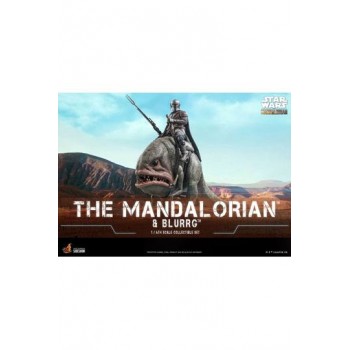 Star Wars The Mandalorian Action Figure 2-Pack 1/6 The Mandalorian and Blurrg 37 cm