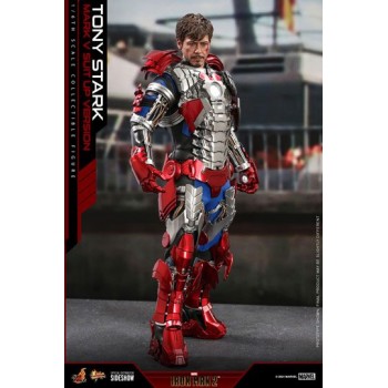 Iron Man 2 Movie Masterpiece Action Figure 1/6 Tony Stark (Mark V Suit Up Version) 31 cm