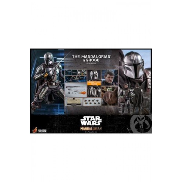 Star Wars The Mandalorian - Pack 2 figurines 1/6 The Mandalorian