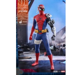 Spider-Man Videogame Masterpiece Action Figure 1/6 Cyborg Spider-Man Suit 2021 Toy Fair Exclusive