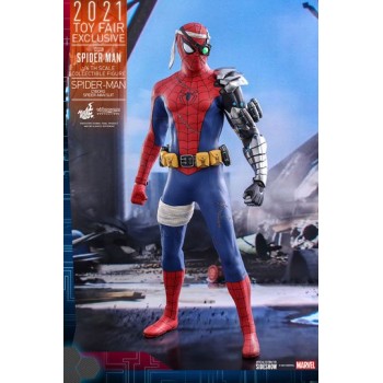 Spider-Man Videogame Masterpiece Action Figure 1/6 Cyborg Spider-Man Suit 2021 Toy Fair Exclusive