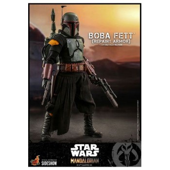 Star Wars The Mandalorian Action Figure 1/6 Boba Fett (Repaint Armor) 30 cm