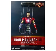 Iron Man Movie Masterpiece Action Figure 1/6 Iron Man Mark III (Construction Version) 39 cm