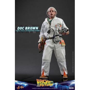 Back To The Future Movie Masterpiece Action Figure 1/6 Doc Brown 30 cm