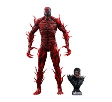 Venom Let There Be Carnage Movie Masterpiece Series PVC Action Figure 1/6 Carnage Deluxe Version 43 cm