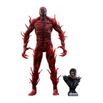 Venom Let There Be Carnage Movie Masterpiece Series PVC Action Figure 1/6 Carnage Deluxe Version 43 cm