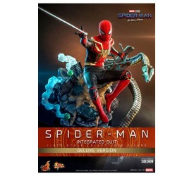 Spider-Man: No Way Home Movie Masterpiece Action Figure 1/6 Spider-Man (Integrated Suit) Deluxe Version 29 cm
