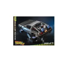 Back to the Future Movie Masterpiece Vehicle 1/6 DeLorean Time Machine 72 cm