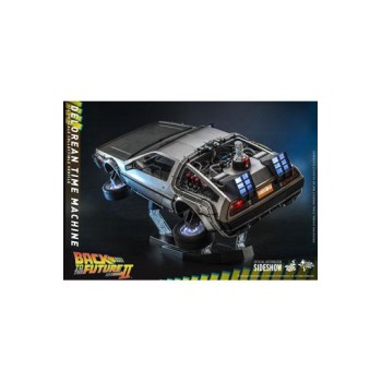 Back to the Future Movie Masterpiece Vehicle 1/6 DeLorean Time Machine 72 cm