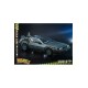 Back to the Future Movie Masterpiece Vehicle 1/6 DeLorean Time Machine 72 cm