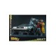 Back to the Future Movie Masterpiece Vehicle 1/6 DeLorean Time Machine 72 cm