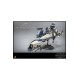 Star Wars The Clone Wars Action Figure 1/6 Heavy Weapons Clone Trooper and BARC Speeder with Sidecar 30 cm