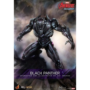 Marvel: Avengers Mech Strike Black Panther Diecast 1/6 Scale Figure