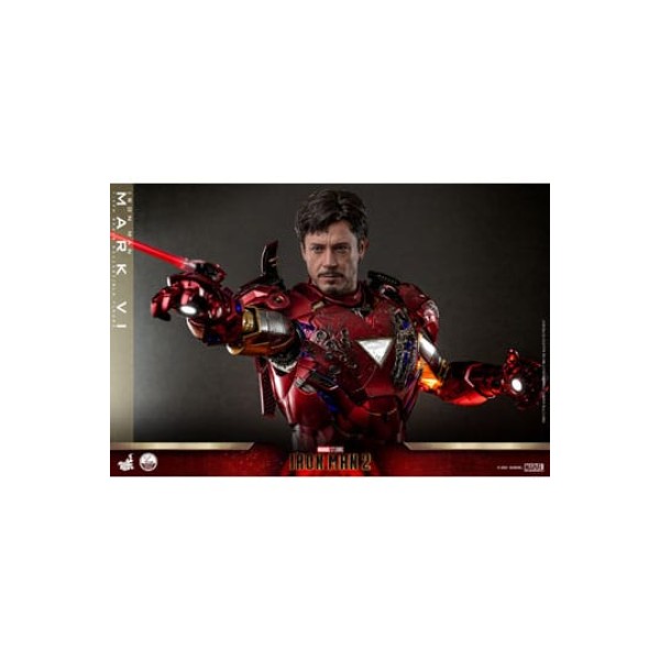 Jual iron man hot toys top