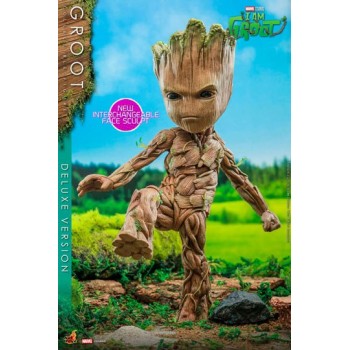 I Am Groot Action Figure Groot Deluxe Version 26 cm