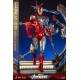 Marvel s The Avengers Movie Masterpiece Diecast Action Figure 1/6 Iron Man Mark VI (2.0) with Suit-Up Gantry 32 cm